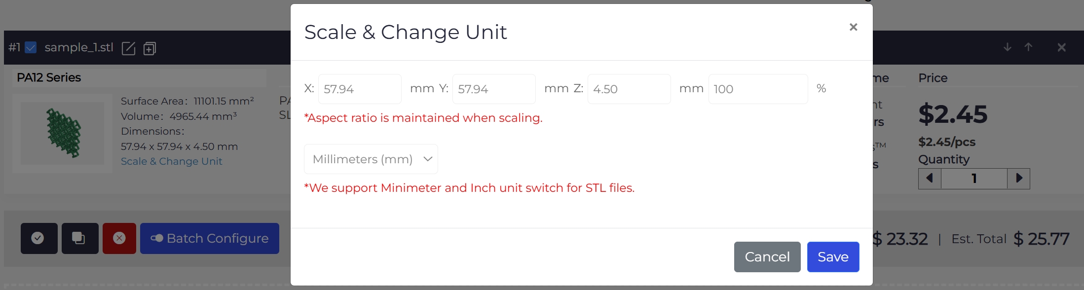 3dspro_squote_scale 3D-Modell